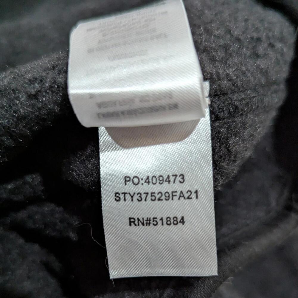 Patagonia Better Sweater 1/4 Zip Fleece Men's Medium (Tag L) Black NWT - Picture 10 of 10